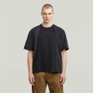 Снимка на G-STAR МЪЖКА БЛУЗА WASH PANEL BOXY T-SHIRT В ЧЕРНО 1