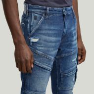 Picture of G-STAR MEN'S AIRBLAZE 3D SKINNY JEANS IN BLUE 3