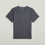 Picture of G-STAR WOMEN'S OVERDYED FRONT SEAM T-SHIRT IN DARK BLUE 6