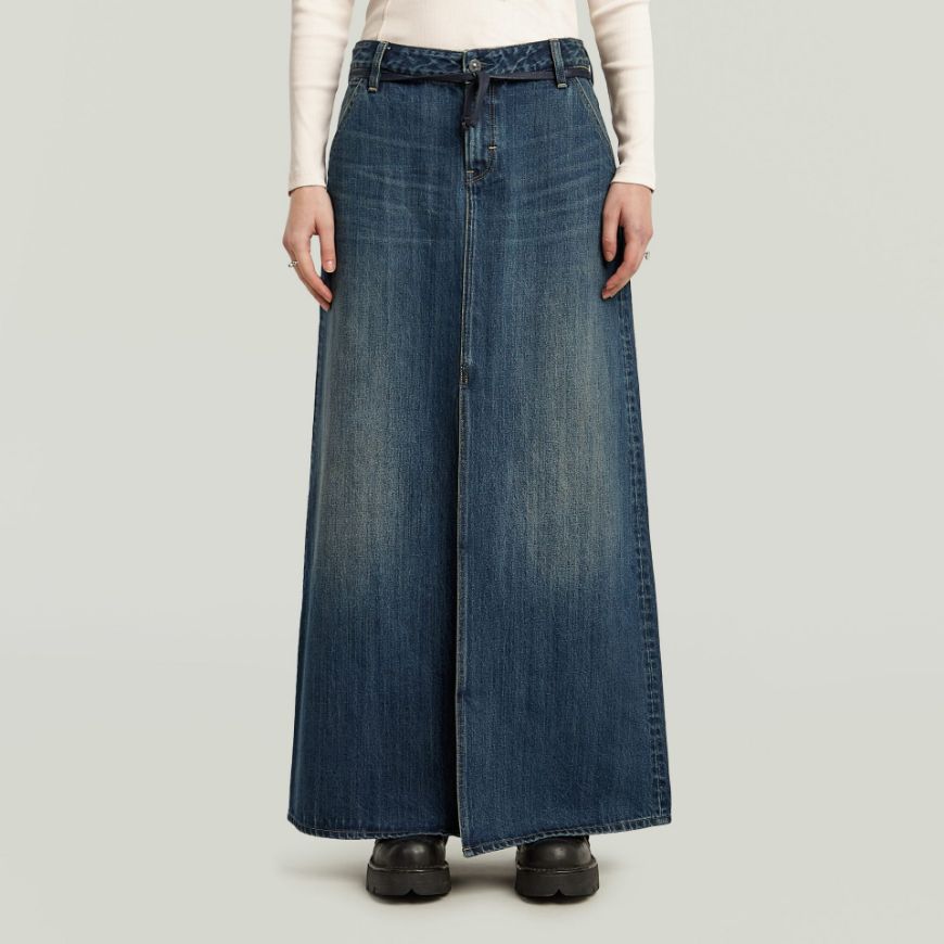 Снимка на G-STAR ДАМСКА ПОЛА BAGGY MAXI SKIRT ANTIQUE FADED CYCLONE