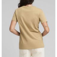 Picture of REPLAY WOMEN'S REGULAR-FIT ORGANIC COTTON T-SHIRT IN STONE IVORY 2