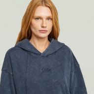 Снимка на G-STAR ДАМСКА A LINE HOODED SWEATER РОКЛЯ В ТЪМНОСИНЬО 5
