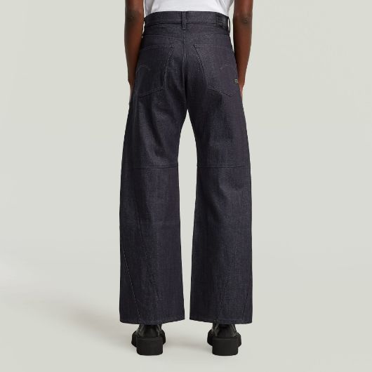 Показвай детайлите за G-STAR ДАМСКИ ДЕНИМ CONTOR 3D WIDE JEANS В ТЪМНОСИНЬО 2 - FanPoint Снимка на G-STAR ДАМСКИ ДЕНИМ CONTOR 3D WIDE JEANS В ТЪМНОСИНЬО 2