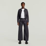 Picture of G-STAR WOMEN'S CONTOR 3D WIDE JEANS IN DARK BLUE 3