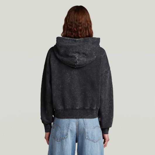 Показвай детайлите за G-STAR ДАМСКИ СУИТШЪРТ WASHED A LINE SCRIPT HOODED В ЧЕРНО 2 - FanPoint Снимка на G-STAR ДАМСКИ СУИТШЪРТ WASHED A LINE SCRIPT HOODED В ЧЕРНО 2