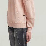 Picture of G-STAR WOMEN'S WASHED 3D SLEEVE A LINE SWEATER IN PINK 4