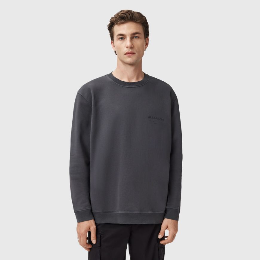 Снимка на ALLSAINTS МЪЖКИ СУИТШЪРТ FUTURE CREW В СИНЬО-СИВО