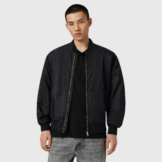 Показвай детайлите за ALLSAINTS МЪЖКО ЯКЕ БОМБЪР FUTURE В ЧЕРНО 1 - FanPoint Снимка на ALLSAINTS МЪЖКО ЯКЕ БОМБЪР FUTURE В ЧЕРНО 1