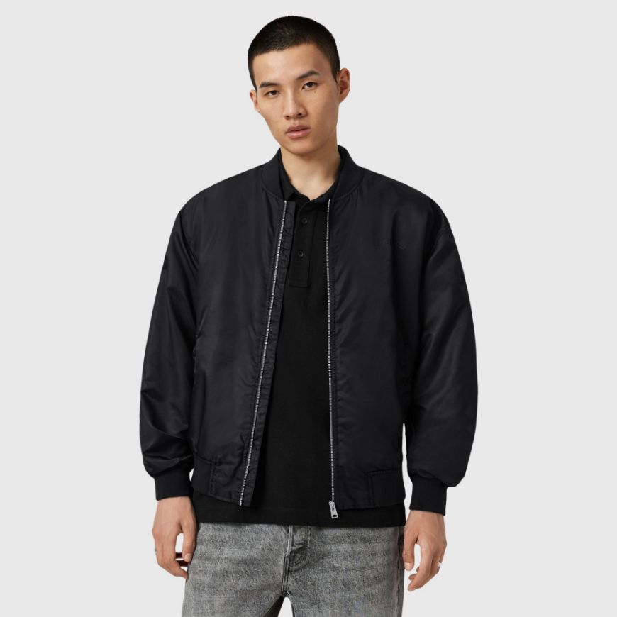Снимка на ALLSAINTS МЪЖКО ЯКЕ БОМБЪР FUTURE В ЧЕРНО