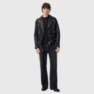 Picture of ALLSAINTS MEN'S STATTEN CREW JUMPER IN BLACK 6