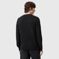 Picture of ALLSAINTS MEN'S STATTEN CREW JUMPER IN BLACK 2