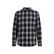 Снимка на ALLSAINTS МЪЖКА РИЗА С ДЪЛЪГ РЪКАВ HAVEN CHECK В СИНЬО 8