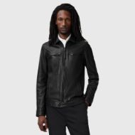 Снимка на ALLSAINTS МЪЖКО КОЖЕНО ЯКЕ LUCK В ЧЕРНО 1