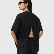 Picture of ALLSAINTS WOMEN'S DANI T-SHIRT IN BLACK 7