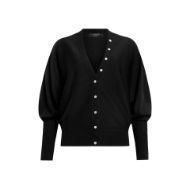 Picture of ALLSAINTS WOMEN'S HONOR V CARDIGAN  IN BLACK 6