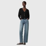 Picture of ALLSAINTS WOMEN'S HONOR V CARDIGAN  IN BLACK 4