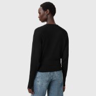 Picture of ALLSAINTS WOMEN'S HONOR V CARDIGAN  IN BLACK 2