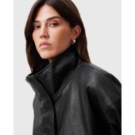 Снимка на ALLSAINTS ДАМСКО КОЖЕНО ЯКЕ RYDER В ЧЕРНО 5