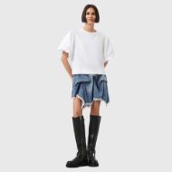 Picture of ALLSAINTS WOMEN'S CRISSY DENIM SKIRT IN VINTAGE INDIGO 5