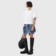 Picture of ALLSAINTS WOMEN'S CRISSY DENIM SKIRT IN VINTAGE INDIGO 3