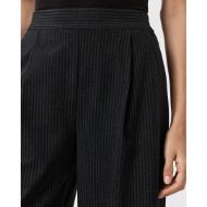 Picture of ALLSAINTS WOMEN'S ALEIDA PIN TROUSERS IN BLACK 3
