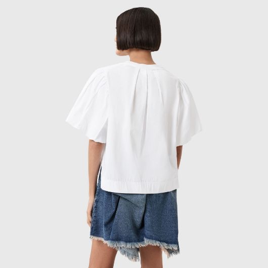 Show details for ALLSAINTS WOMEN'S JESS T-SHIRT IN OPTIC WHITE Picture of ALLSAINTS WOMEN'S JESS T-SHIRT IN OPTIC WHITE