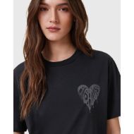 Снимка на ALLSAINTS ДАМСКА БЛУЗА POSTER BOYFRIEND В ЧЕРНО 3
