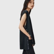 Picture of ALLSAINTS WOMEN'S BERN STUD TANK IN COLLEGIATE BLUE 4