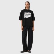 Снимка на ALLSAINTS ДАМСКА БЛУЗА SCRUNCH AMELIE В ЧЕРНО 3
