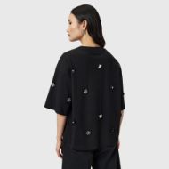 Снимка на ALLSAINTS ДАМСКА БЛУЗА AMELIE EMBROIDERED В ЧЕРНО 2