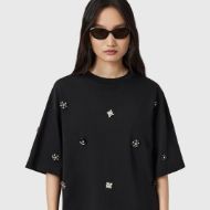 Снимка на ALLSAINTS ДАМСКА БЛУЗА AMELIE EMBROIDERED В ЧЕРНО 5
