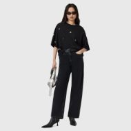 Снимка на ALLSAINTS ДАМСКА БЛУЗА AMELIE EMBROIDERED В ЧЕРНО 6
