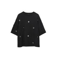 Снимка на ALLSAINTS ДАМСКА БЛУЗА AMELIE EMBROIDERED В ЧЕРНО 7