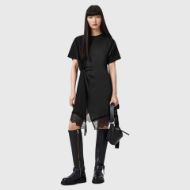 Picture of ALLSAINTS WOMEN'S LANA LACE DRESS IN BLACK 7