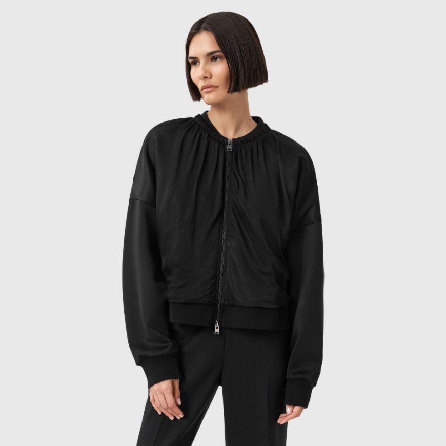 Снимка на ALLSAINTS ДАМСКО ЯКЕ БОМБЪР MIRRI В ЧЕРНО