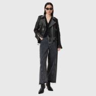 Снимка на ALLSAINTS ДАМСКО КОЖЕНО ЯКЕ COLLEGE BIKER В ЧЕРНО 8