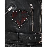 Снимка на ALLSAINTS ДАМСКО КОЖЕНО ЯКЕ COLLEGE BIKER В ЧЕРНО 10