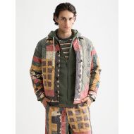 Picture of SCOTCH&SODA MEN'S PATCHWORK MOUNTAIN PRINT OVERSHIRT IN MULTICOLOUR 4