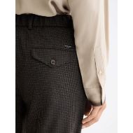 Picture of SCOTCH&SODA MEN'S FINCH - TAILORED JERSEY REGULAR TAPERED JOGGER IN DARK BROWN 6