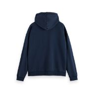 Picture of SCOTCH&SODA MEN'S WASH ARTWORK HOODIE IN NAVY 2