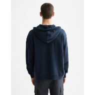 Picture of SCOTCH&SODA MEN'S WASH ARTWORK HOODIE IN NAVY 5
