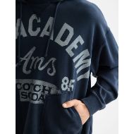 Picture of SCOTCH&SODA MEN'S WASH ARTWORK HOODIE IN NAVY 6