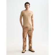 Picture of SCOTCH&SODA MEN'S REGULAR FIT LEFT CHEST LOGO T-SHIRT IN MEDIUM BEIGE 7