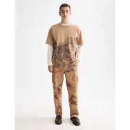 Picture of SCOTCH&SODA MEN'S LOOSE FIT OVERDYED AW T-SHIRT IN MEDIUM BEIGE 7
