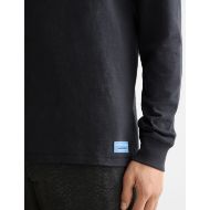 Picture of SCOTCH&SODA MEN'S SLUB HENLEY LONG SLEEVE T-SHIRT IN DARK GREY 6