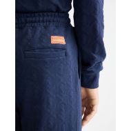 Picture of SCOTCH&SODA MEN'S JACQUARD TERRY SWEATPANTS IN NAVY 6