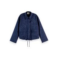 Снимка на SCOTCH&SODA WOMEN'S UTILITY SHIRT IN SKY CAPTAIN 1