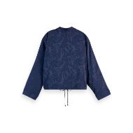 Снимка на SCOTCH&SODA WOMEN'S UTILITY SHIRT IN SKY CAPTAIN 2