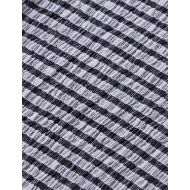 Снимка на SCOTCH&SODA WOMEN'S STRUCTURED GINGHAM BUTTON UP LONG SLEEVE T-SHIRT IN SKY CAPTAIN/ LANGUID LAVENDE 3