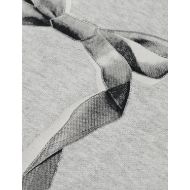Снимка на SCOTCH&SODA WOMEN'S CHEST ARTWORK RELAXED SWEATSHIRT IN LIGHT GREY MELANGE 3